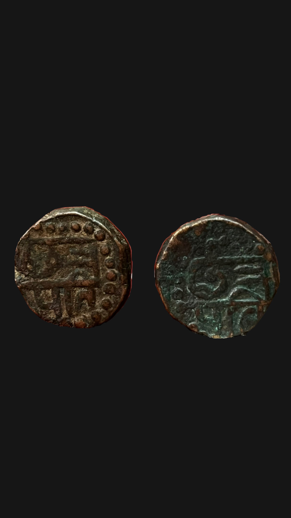 Dotted Raigad Rajhyaabhishek Shivrai Weight: 12.34 grams & 11.31 grams