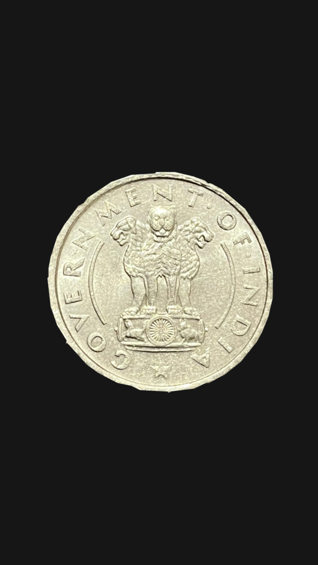 One rupee 1950 Bombay Mint